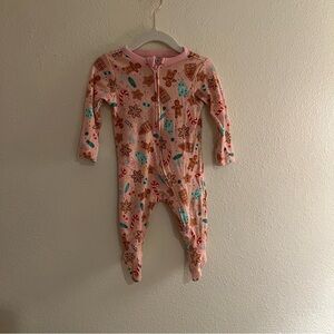 2024 Old Navy Pink Gingerbread Pajamas